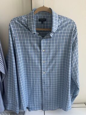 Peter Millar | Crown Crafted Polyester Button Down, L